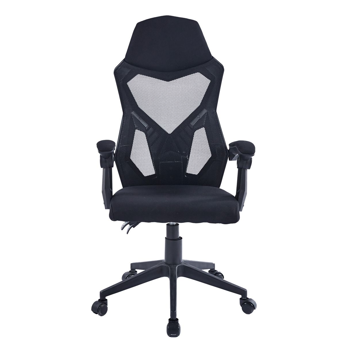 Ergonomic Office Chair Gamer Chair Home Recliner Gaming Chair Mesh Back - Black