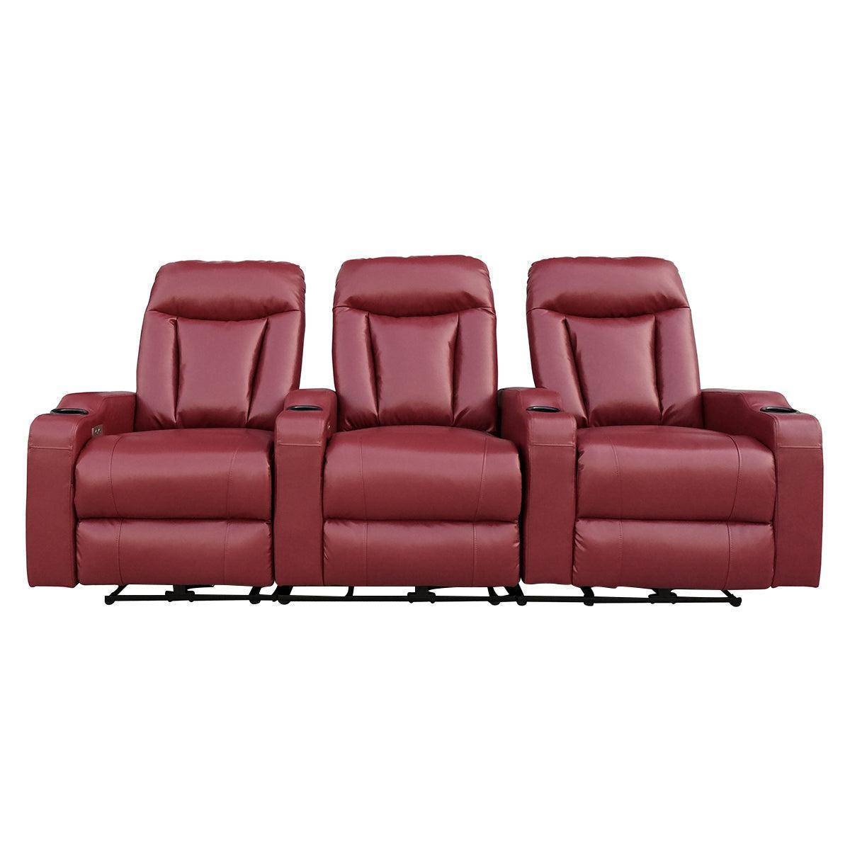 Electric 3 Seater Sofa Recliner -KJ3554