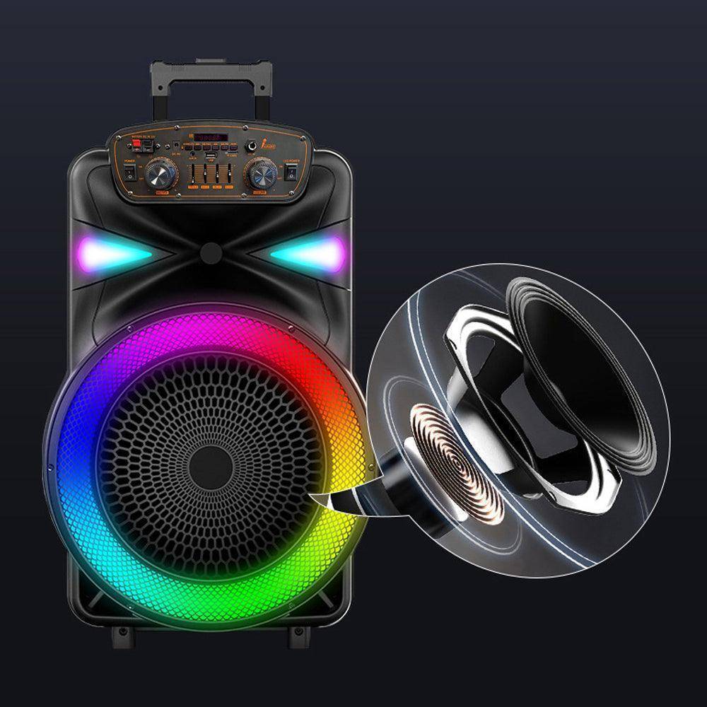 TWS Bluetooth Speaker Wireless Portable Party Speaker with Wheels-1502