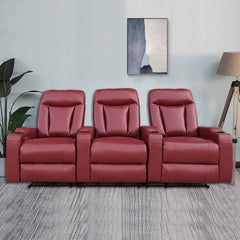 Electric 3 Seater Sofa Recliner -KJ3554