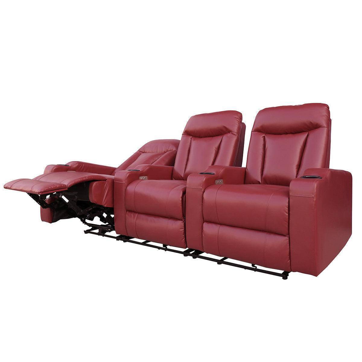 Electric 3 Seater Sofa Recliner -KJ3554