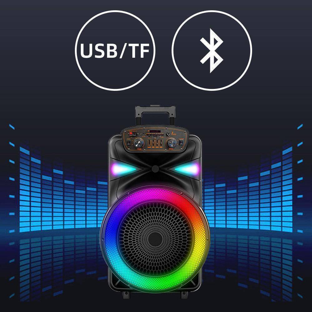 TWS Bluetooth Speaker Wireless Portable Party Speaker with Wheels-1502