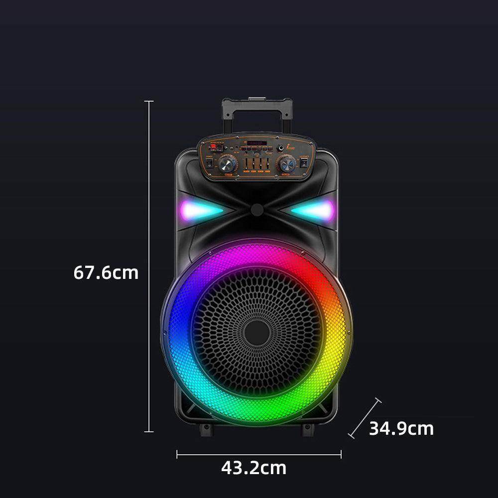 TWS Bluetooth Speaker Wireless Portable Party Speaker with Wheels-1502