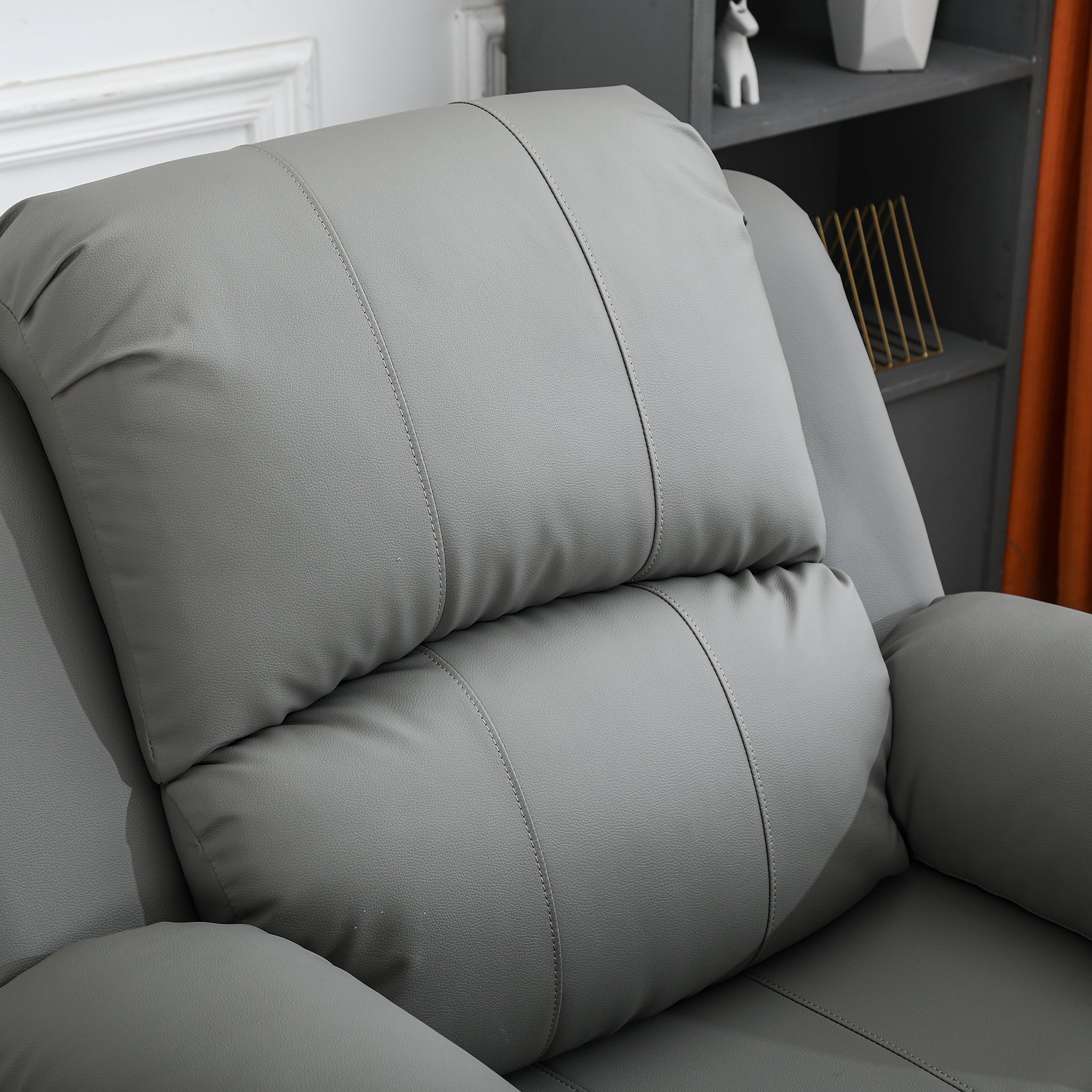 Dakota Recliner Armchair CR-2030 in a cozy living room setting7