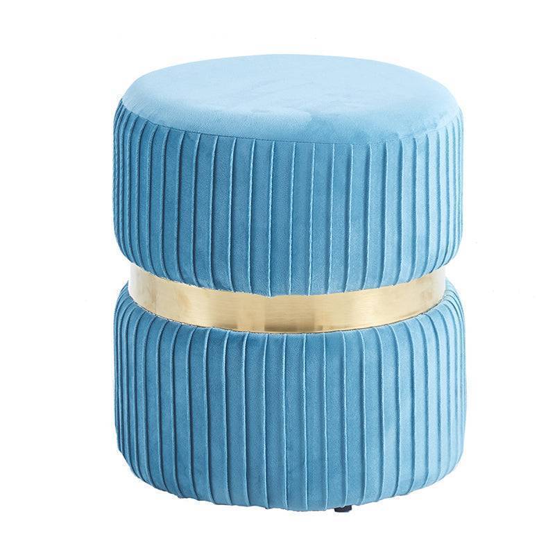 Velvet Ottoman Stool - CR-G01