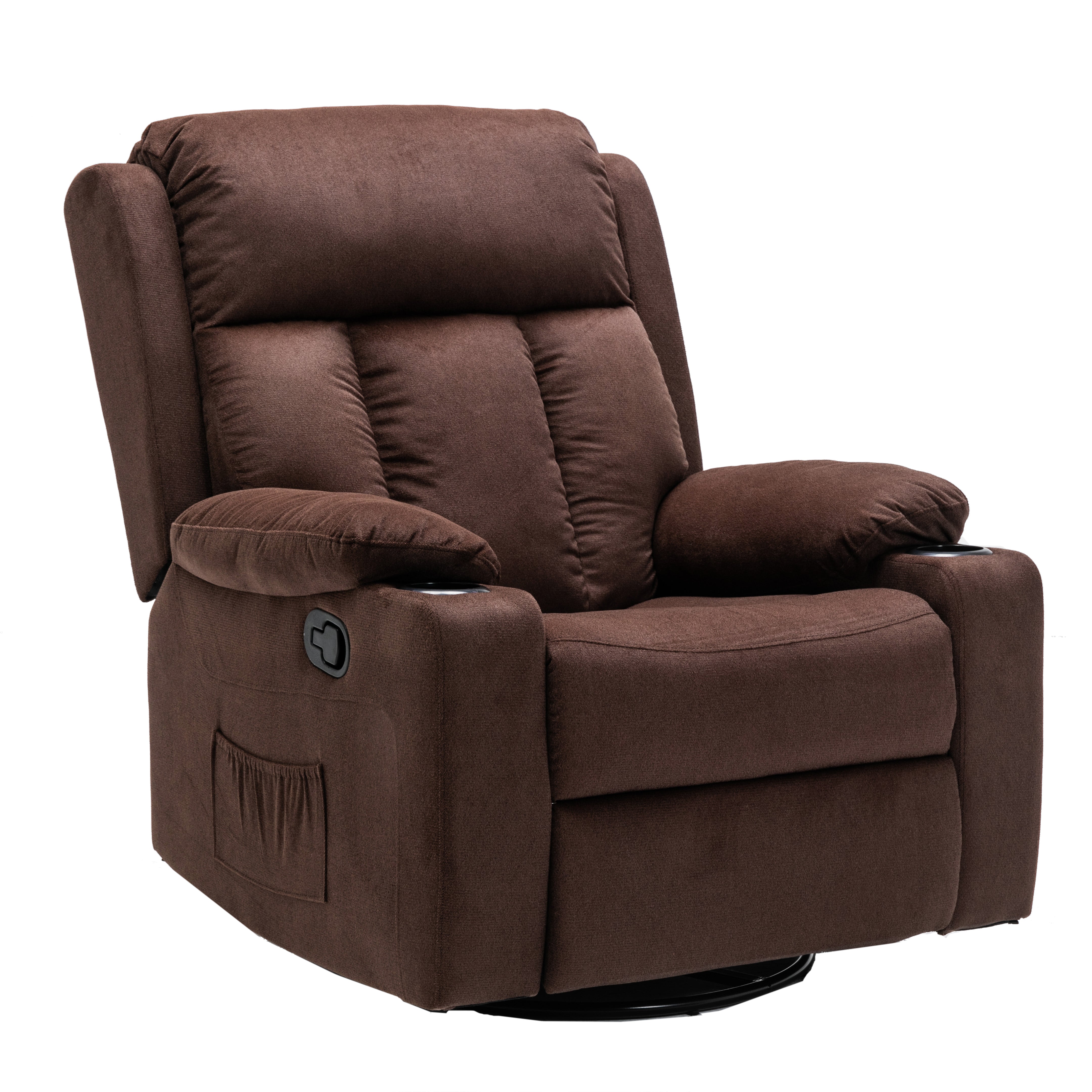 Lexi Recliner Armchair in Grey, Model CR-2032, Comfortable Seating Furniture5