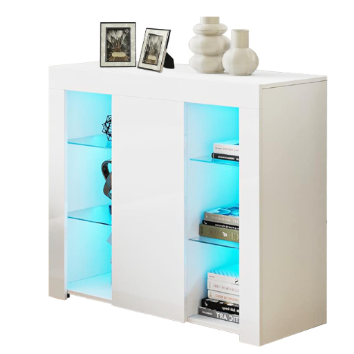 Modern Sideboard Cabinet with LED Lighting -SMT-UK0160