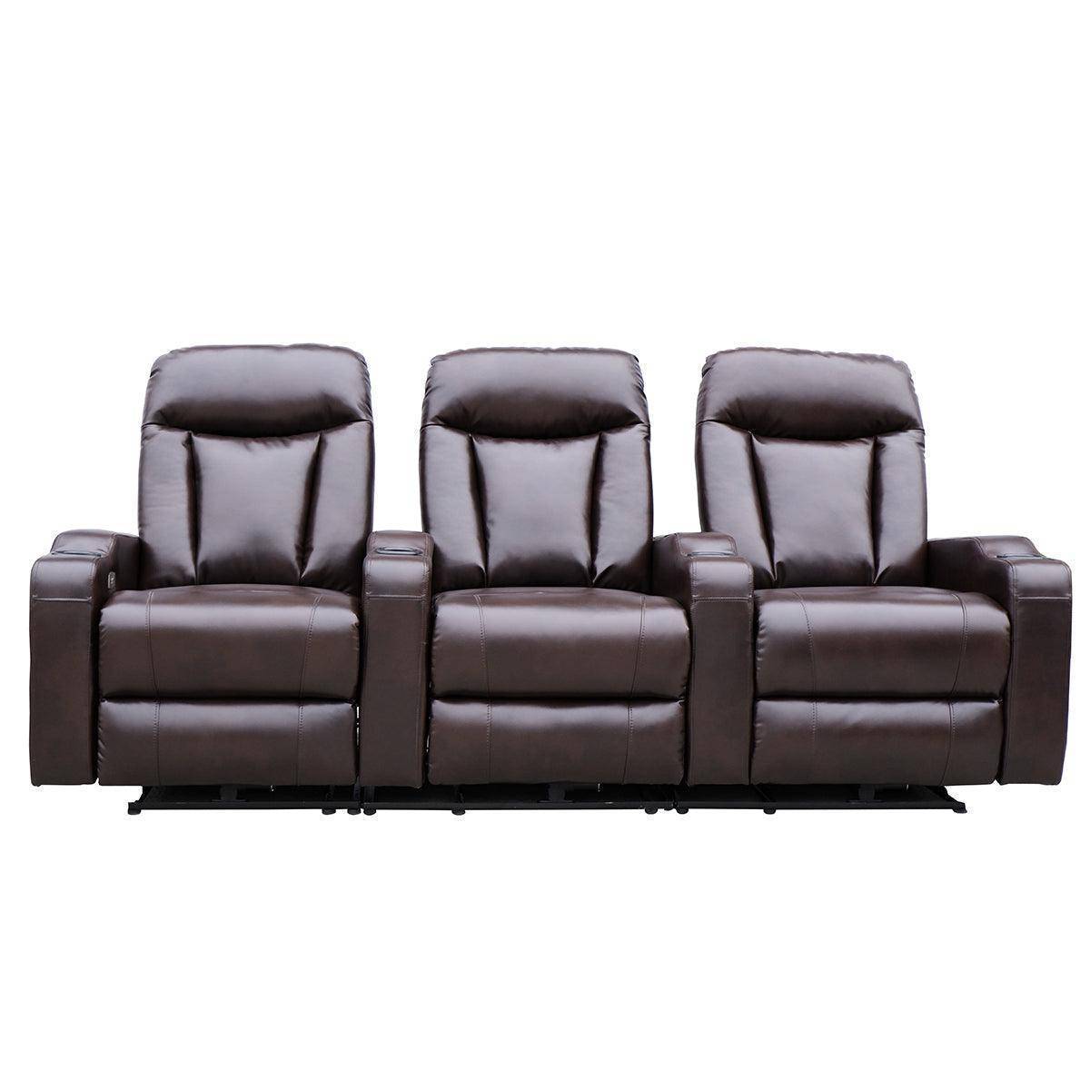 Electric 3 Seater Sofa Recliner -KJ3554