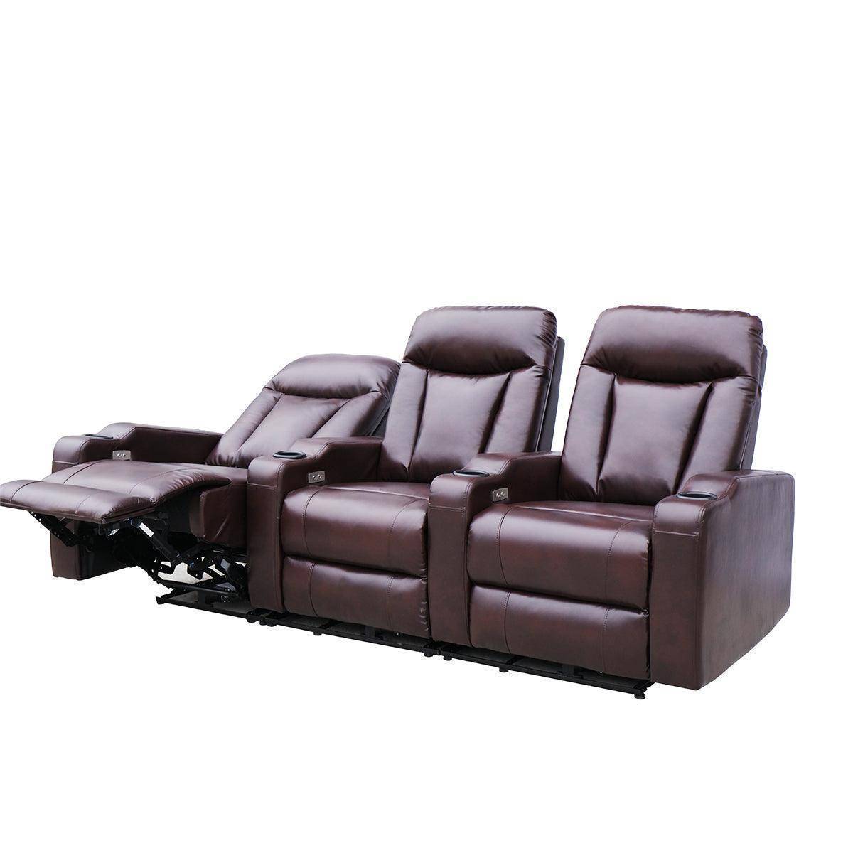 Electric 3 Seater Sofa Recliner -KJ3554