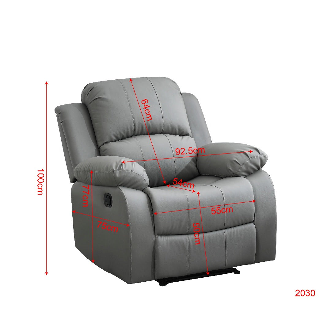 Dakota Recliner Armchair CR-2030 in a cozy living room setting1