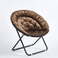 Luxurious Velvet Moon Chair - Elegant & Comfy Seating CR-0017