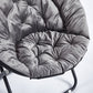 Luxurious Velvet Moon Chair - Elegant & Comfy Seating CR-0019