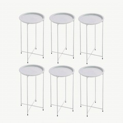 Steel side/end table 6 in 1 set TT011